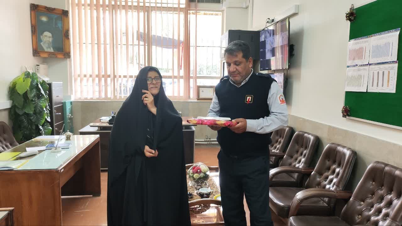 بزرگداشت روز آتش نشانی و ایمنی